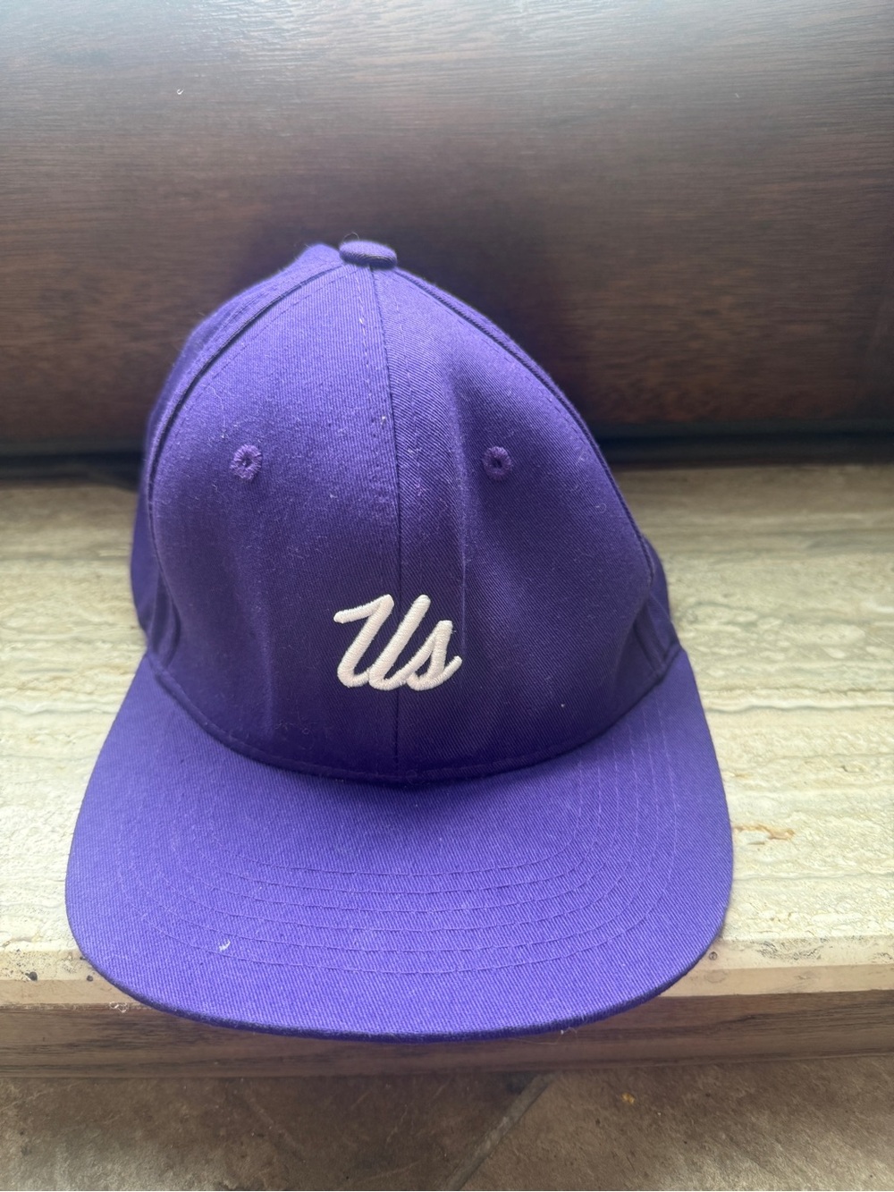 Kith Kids - JUST US -Purple Cotton SnapBack